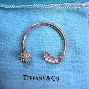 Tiffany & Co. Silver Golf Club Keychain